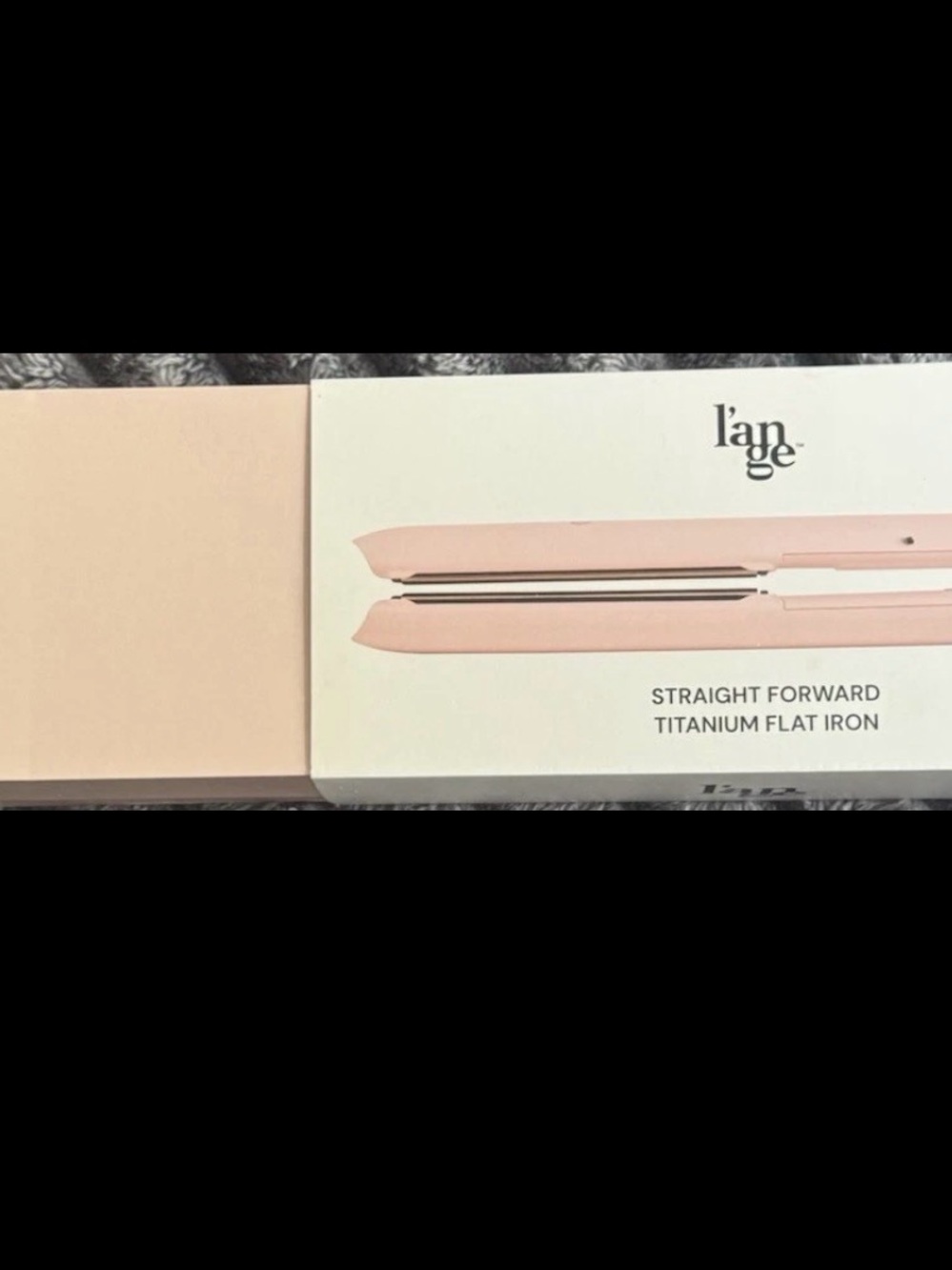 Lange Straight Forward Titanium Flat Iron - Light Pink